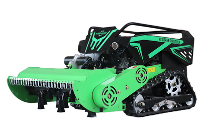 2025 Hybrid Gas-Electric Remote Control Lawn Tractor | EPA/Euro5/CE Hydraulic Lift High Power Commercial Mower Saves 70% Labor