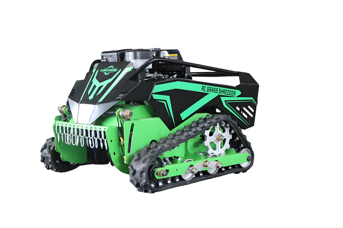 2025 Hybrid Gas-Electric Remote Control Lawn Tractor | EPA/Euro5/CE Hydraulic Lift High Power Commercial Mower Saves 70% Labor