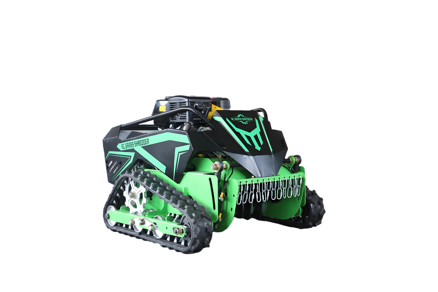 2025 Hybrid Gas-Electric Remote Control Lawn Tractor | EPA/Euro5/CE Hydraulic Lift High Power Commercial Mower Saves 70% Labor