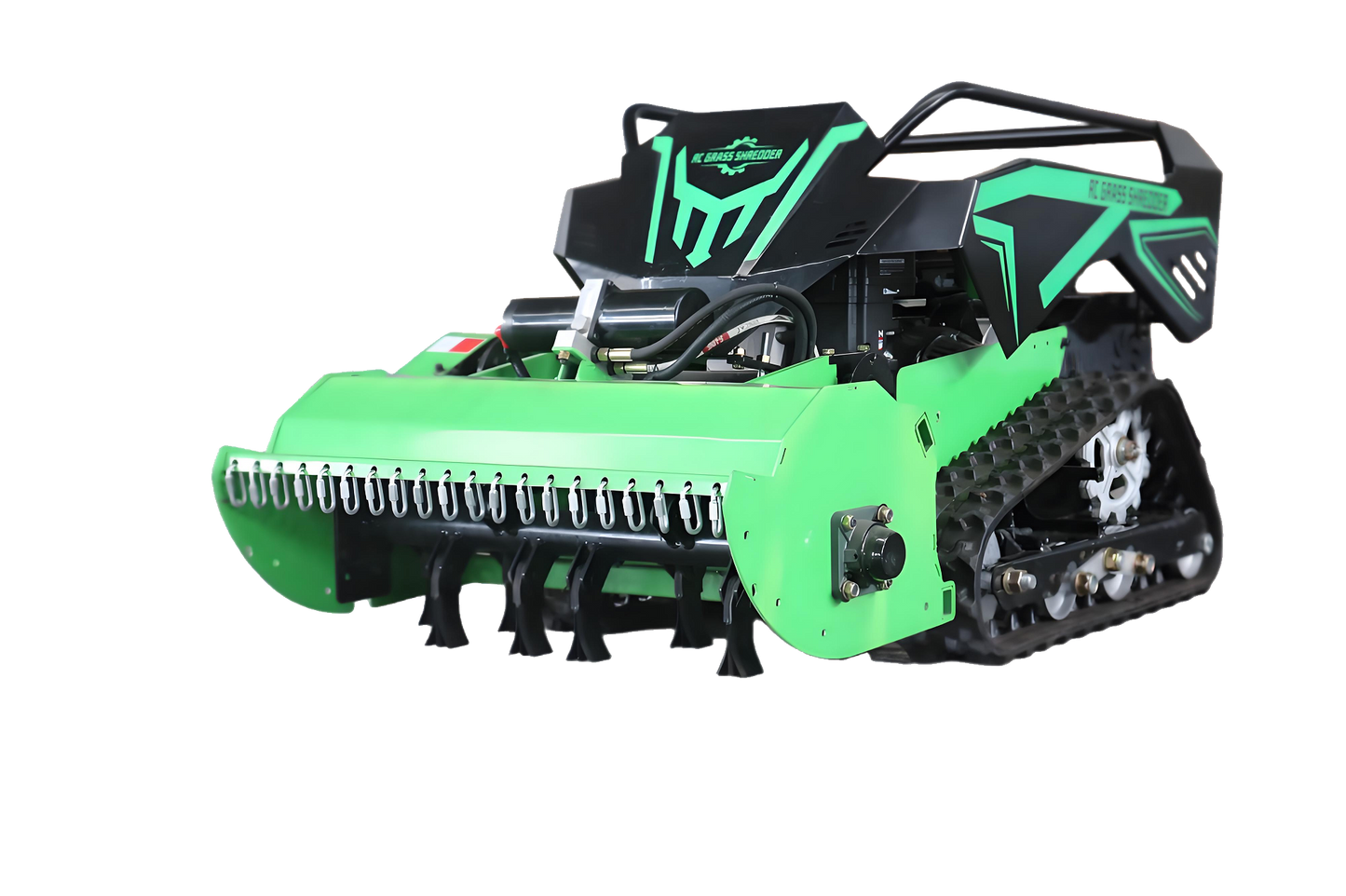 2025 Hybrid Gas-Electric Remote Control Lawn Tractor | EPA/Euro5/CE Hydraulic Lift High Power Commercial Mower Saves 70% Labor