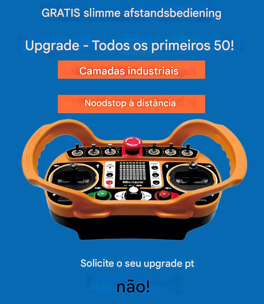 1 set of spare blades + upgraded industrial remote control