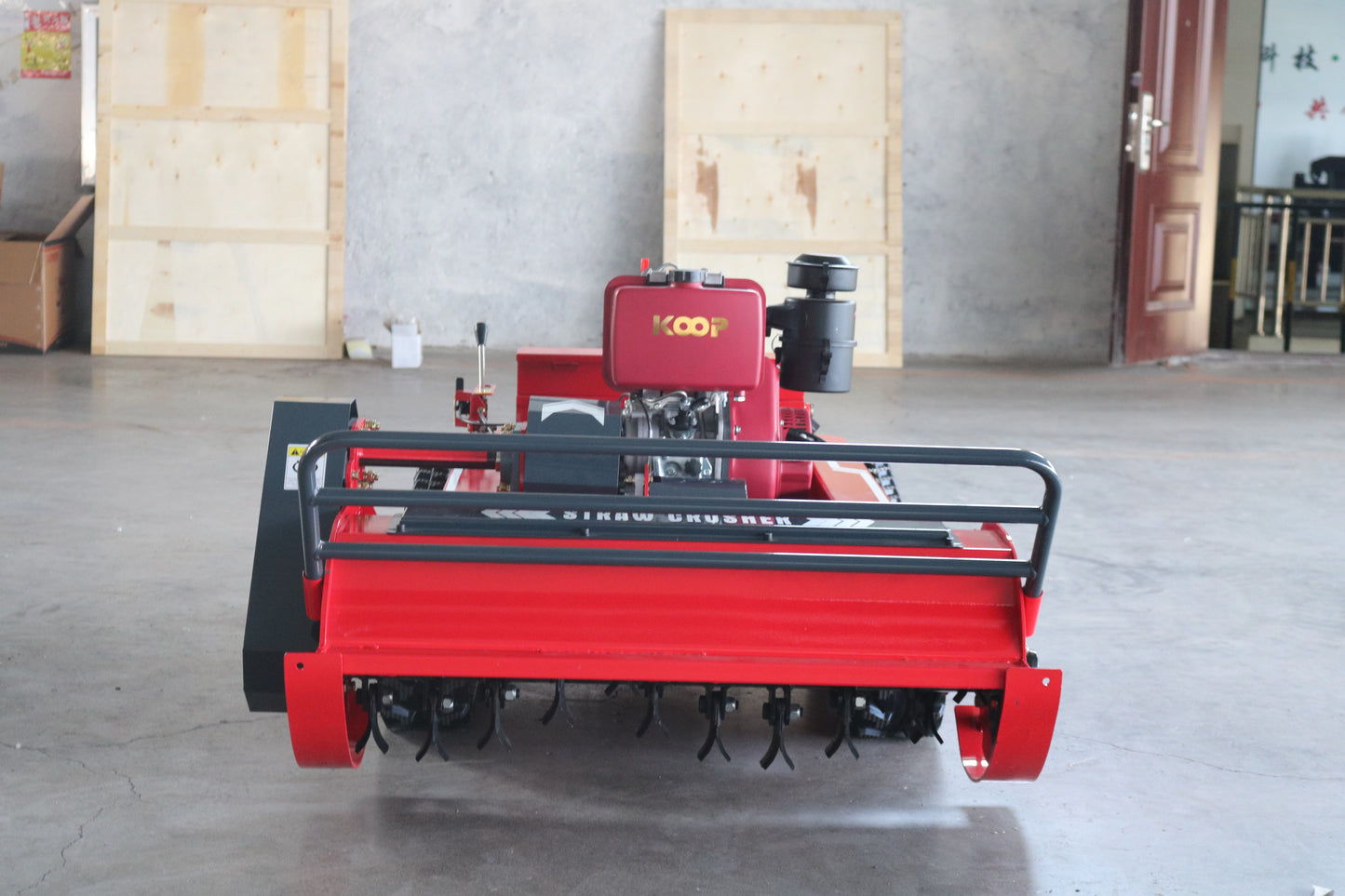 Oil-Electric Hybrid Remote-Control Tracked Brush Cutter | High-Torque | CE Certified | Ideal for Landscaping, Orchards & Slopes