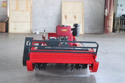 Oil-Electric Hybrid Remote-Control Tracked Brush Cutter | High-Torque | CE Certified | Ideal for Landscaping, Orchards & Slopes